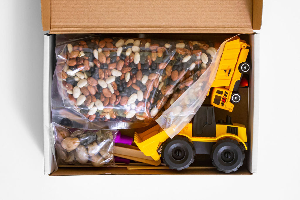 tinkrDIY: Sensory Box - Construction - tinkrLAB