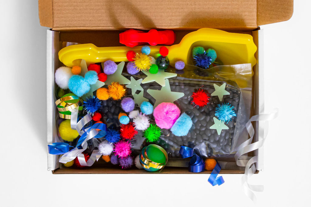tinkrDIY: Sensory Box - Outer Space - tinkrLAB