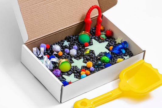 tinkrDIY: Sensory Box - Outer Space - tinkrLAB