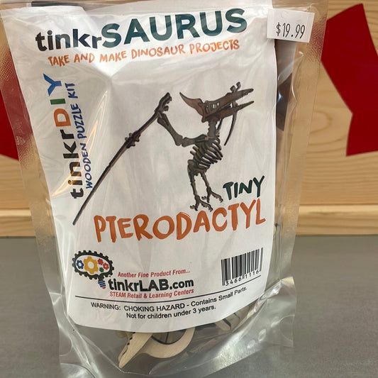 tinkrDIY: tinkrSAURUS - Tiny Pterodactyl