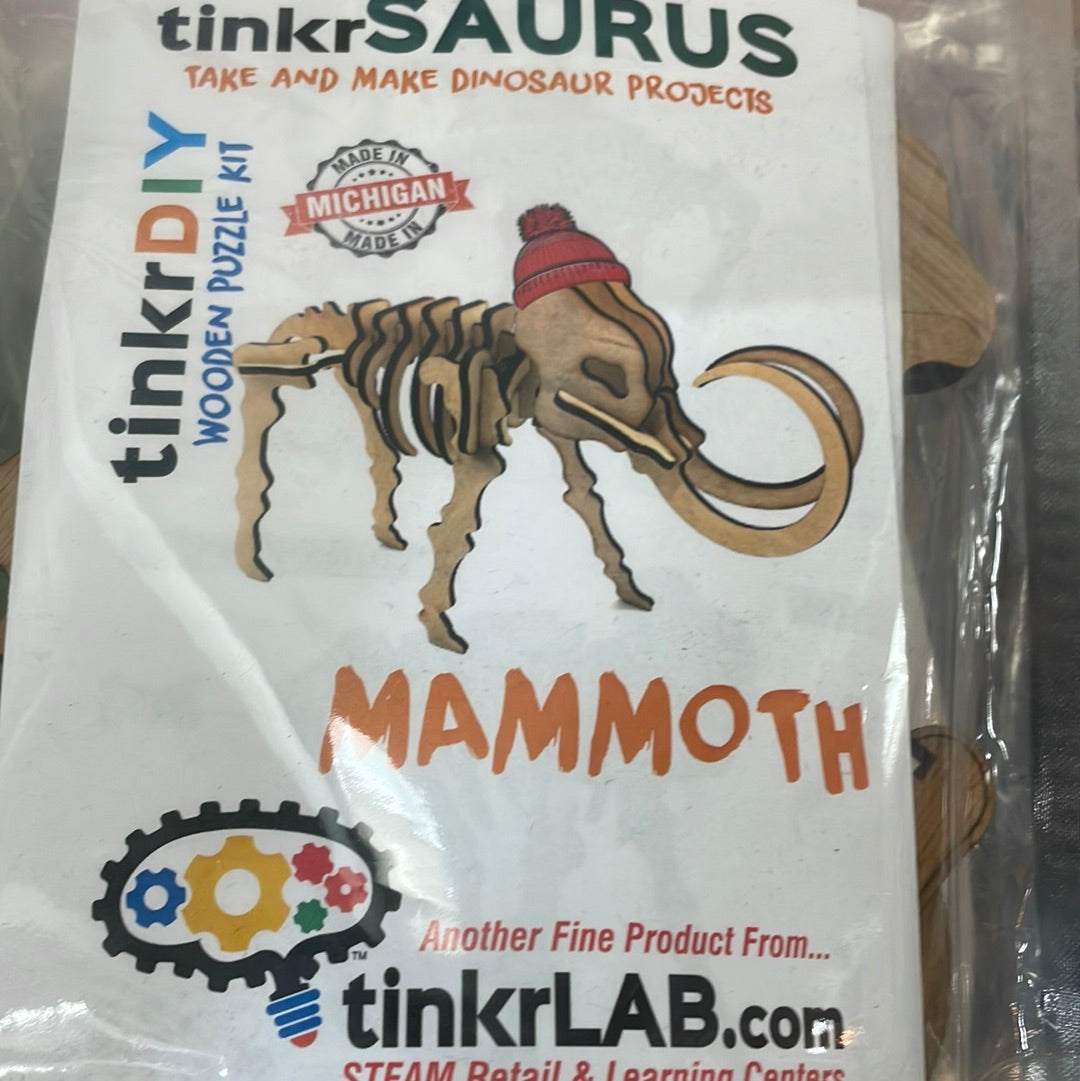 tinkrDIY: tinkrSAURUS - Mammoth
