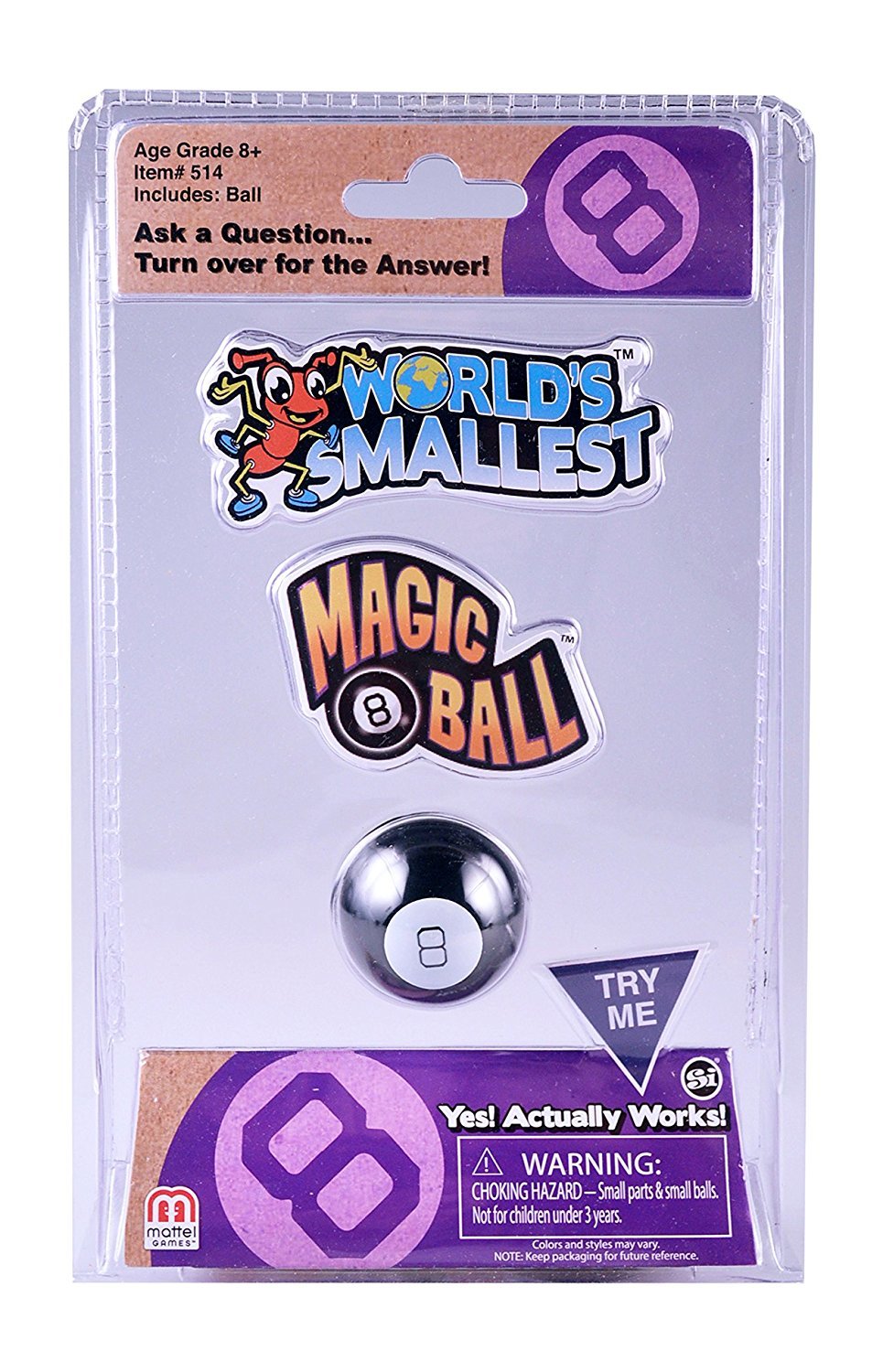 World's Smallest: Magic 8 Ball