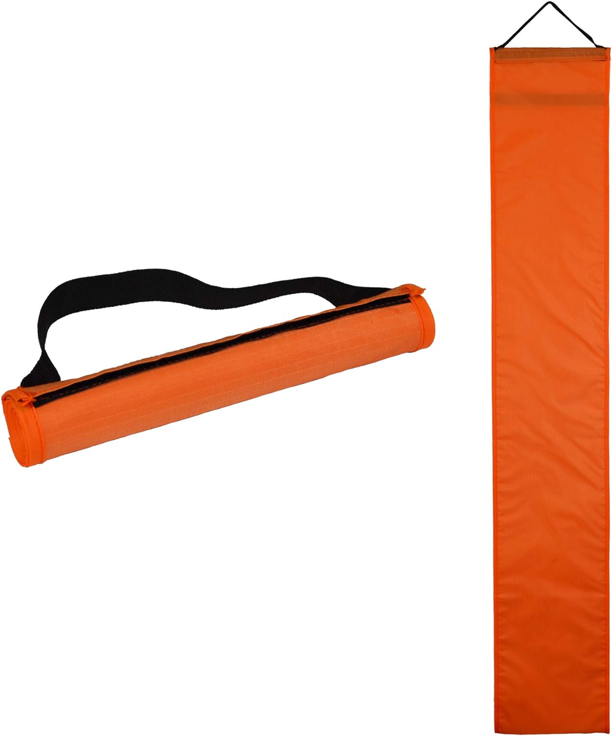 Reusable Orange Kite Bag 46"