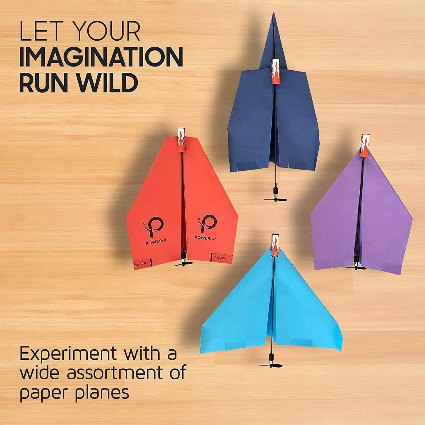 POWERUP 2.0 Paper Airplane Conversion Kit - Electric Motor