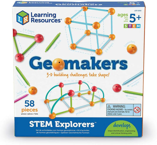 STEM Explorers Geomakers - 58 Piece