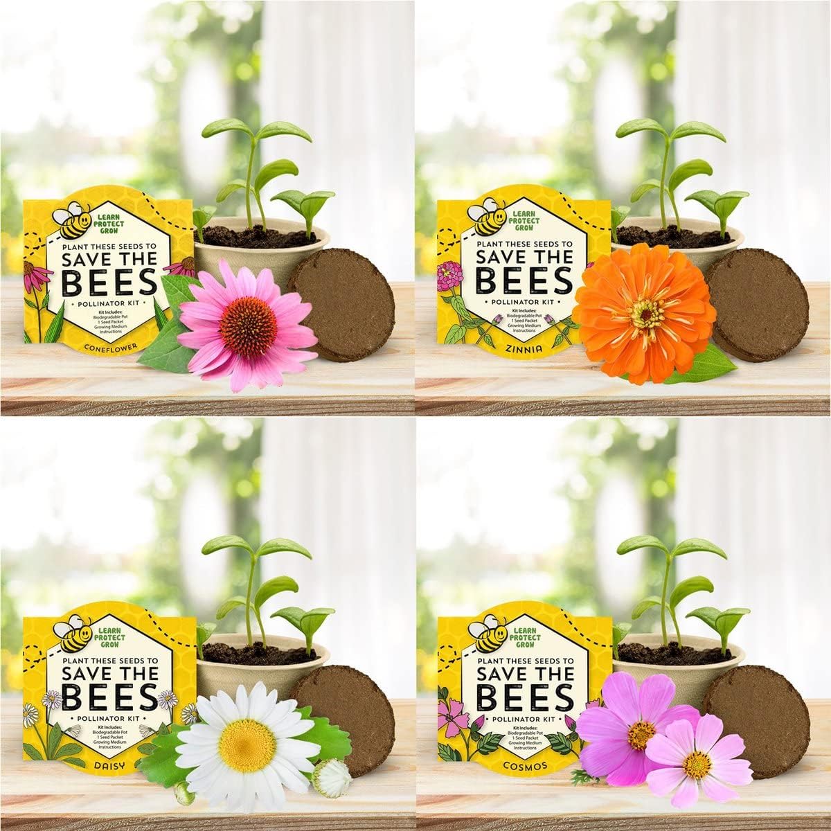 Save The Bees Pollinator Grow Kit