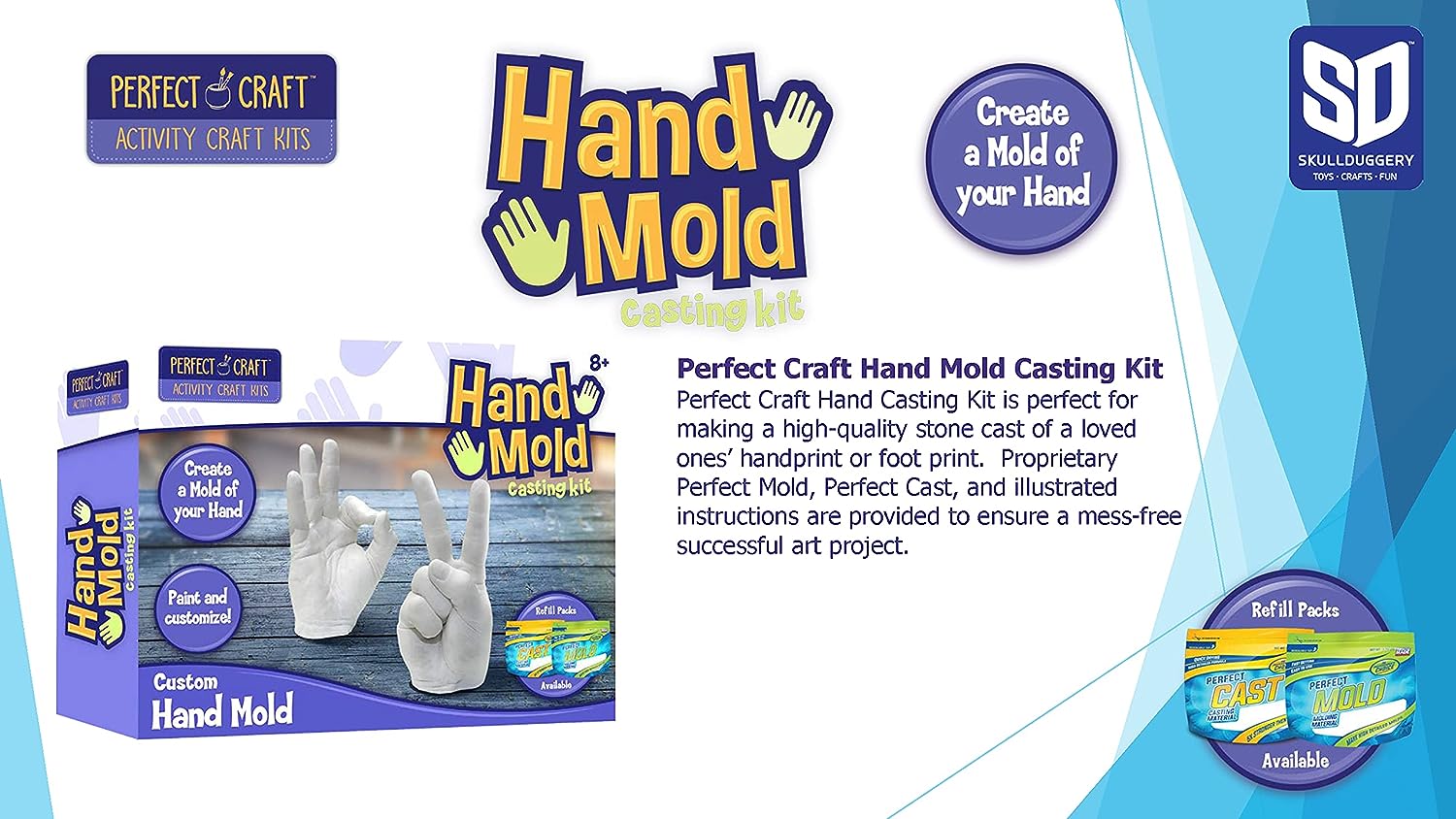 Perfect Craft Hand Mold Casting Kit – tinkrLAB