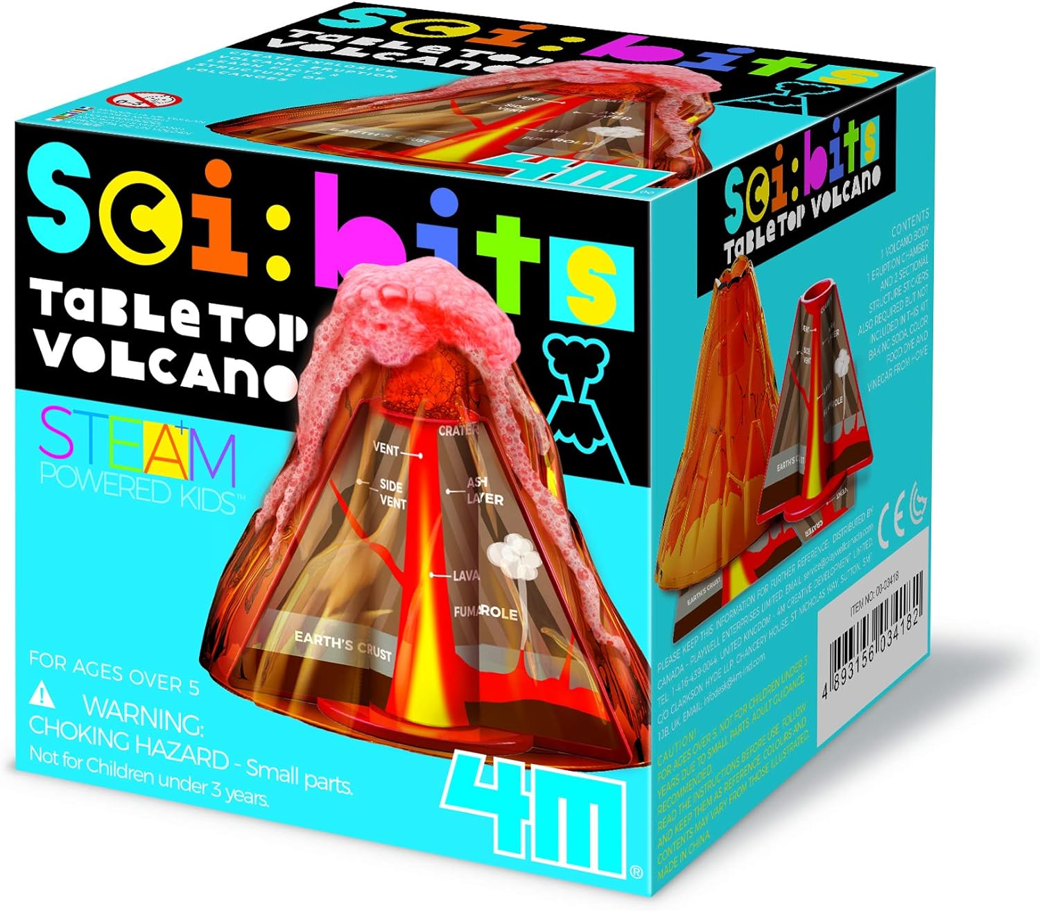 Micro Machine Volcano Sci:bits Table Top Volcano – tinkrLAB