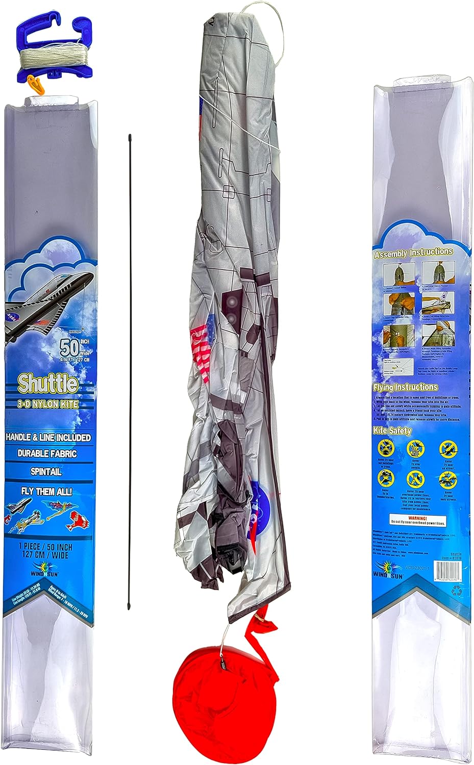 Aircraft Space Shuttle Kite