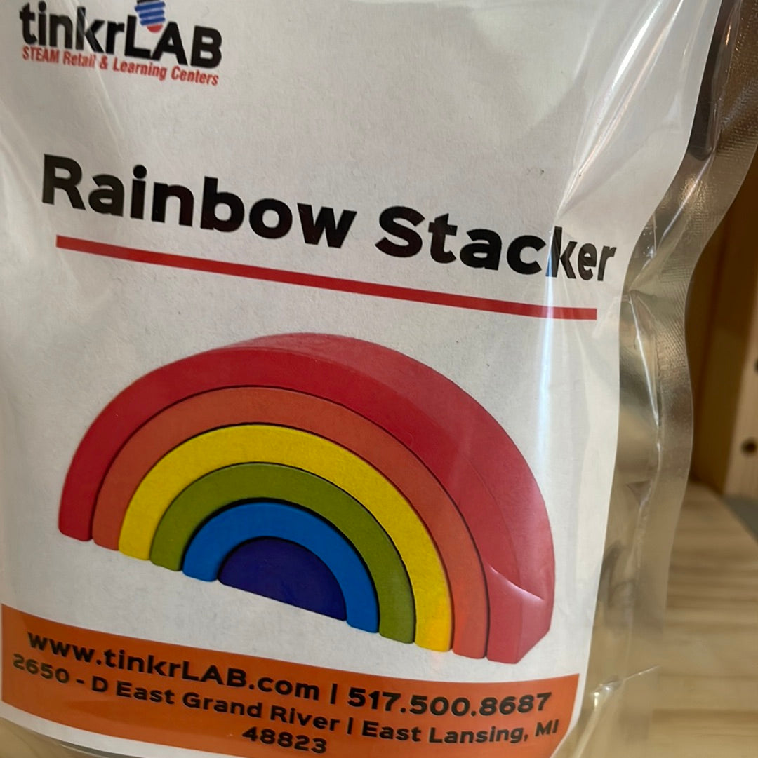 Rainbow stacker small