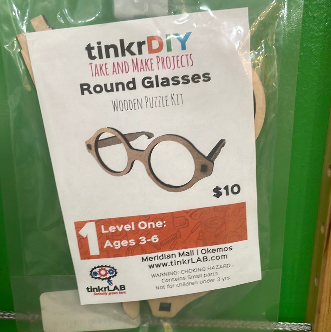 tinkrDIY: Round Glasses