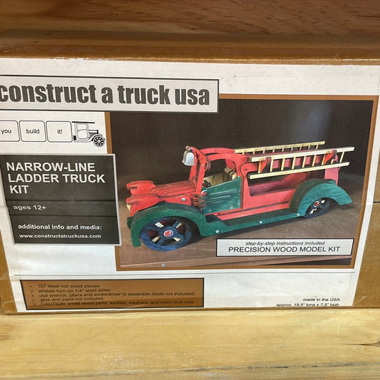 Construct A Truck: USA Narrow-Line Ladder Truck Kit