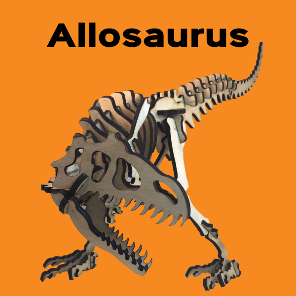 tinkrDIY: tinkrSAURUS - Allosaurus