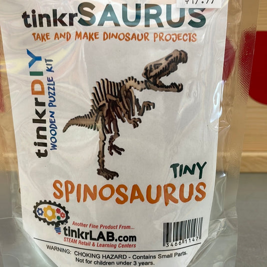 tinkrDIY: tinkrSAURUS - Tiny Spinosaurus