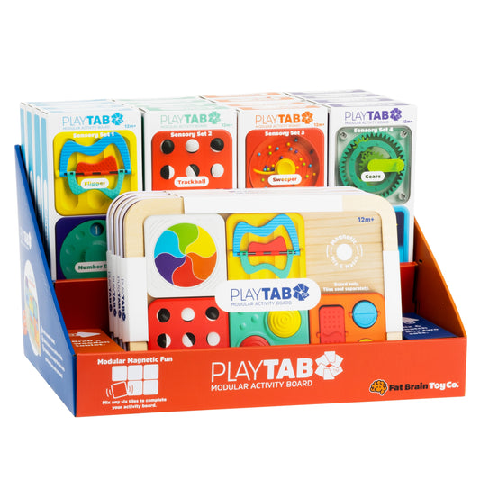 PlayTab - Modular, Sensory Activity Board for Babies and Toddlers