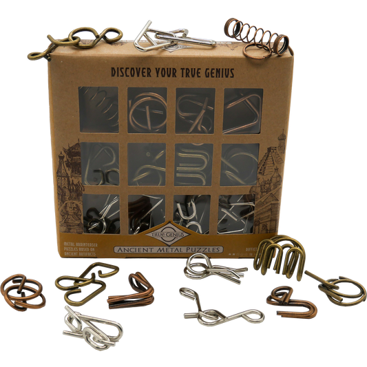 Ancient Metal 12 Piece Brain Teasers