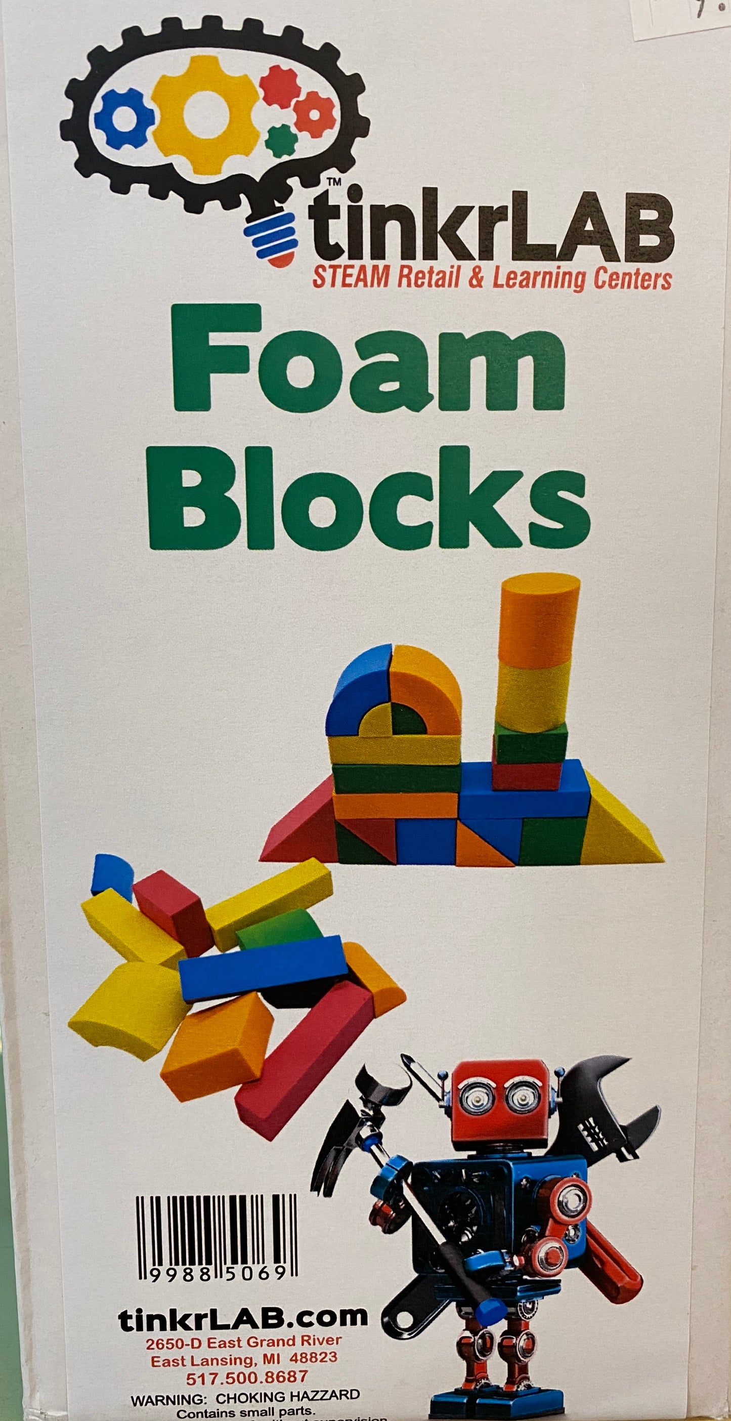 tinkrLAB: Foam Blocks