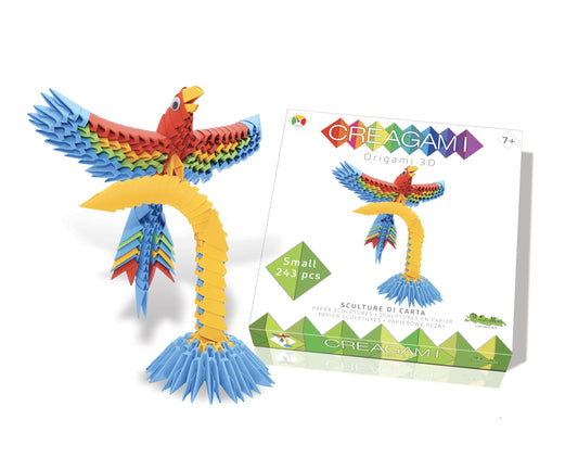 Creagami: Parrot origami