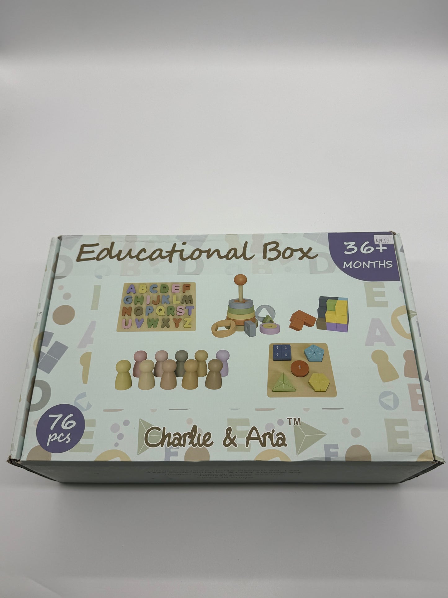 Charlie & Aria: Educational box 76pcs