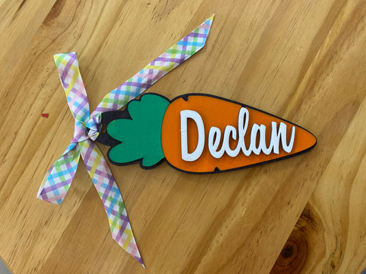 Custom Easter Basket Tag