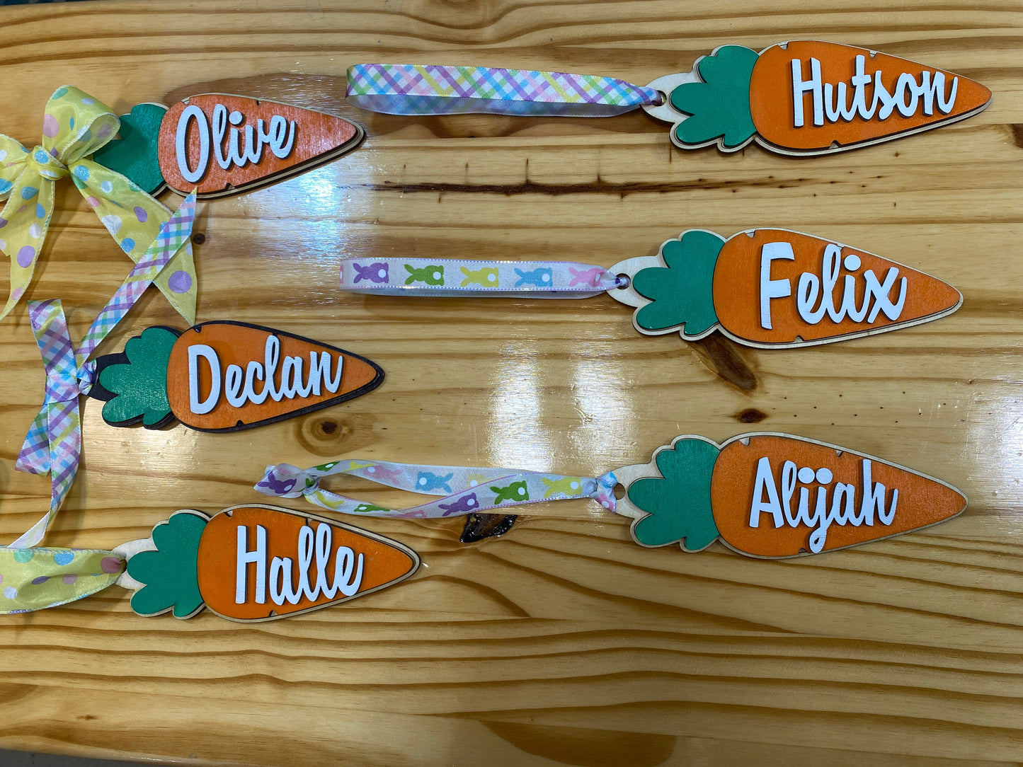 Custom Easter Basket Tag