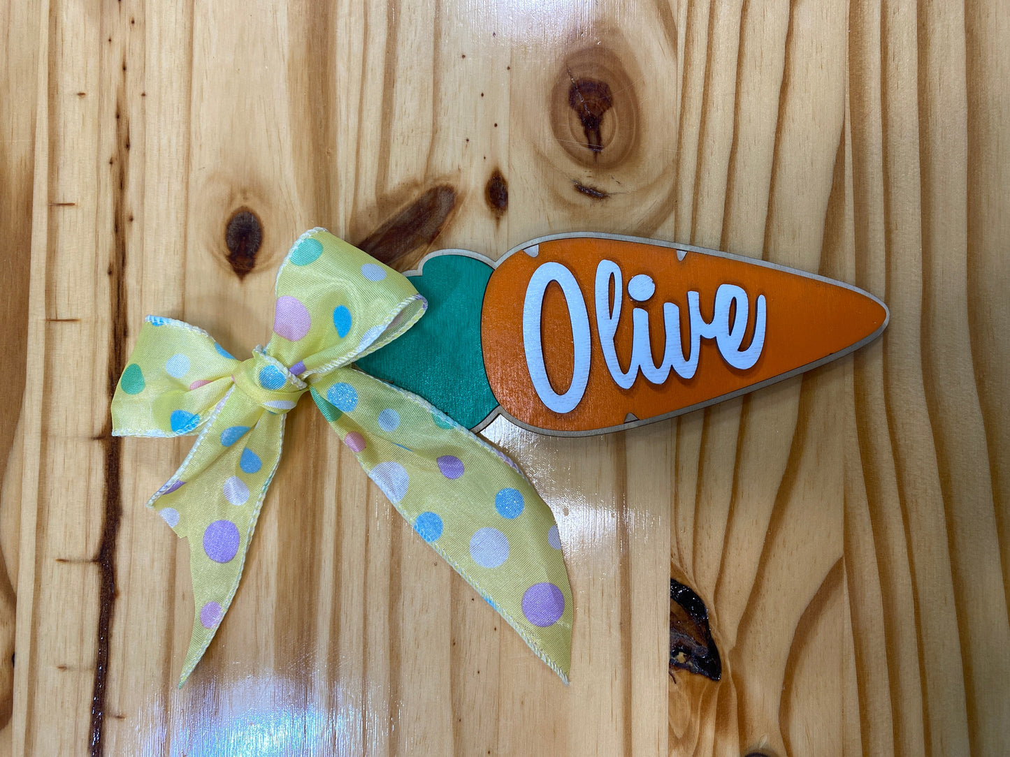 Custom Easter Basket Tag