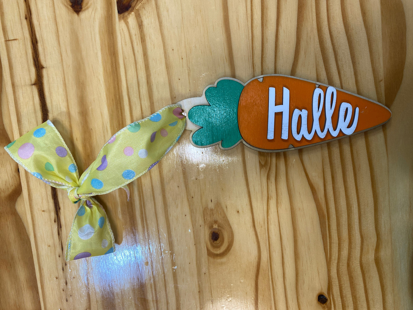 Custom Easter Basket Tag