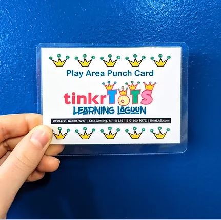 tinkrTOTS Learning Lagoon - Punch Card