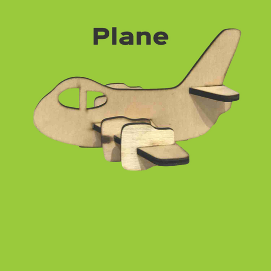 tinkrDIY: Plane Wood Puzzle