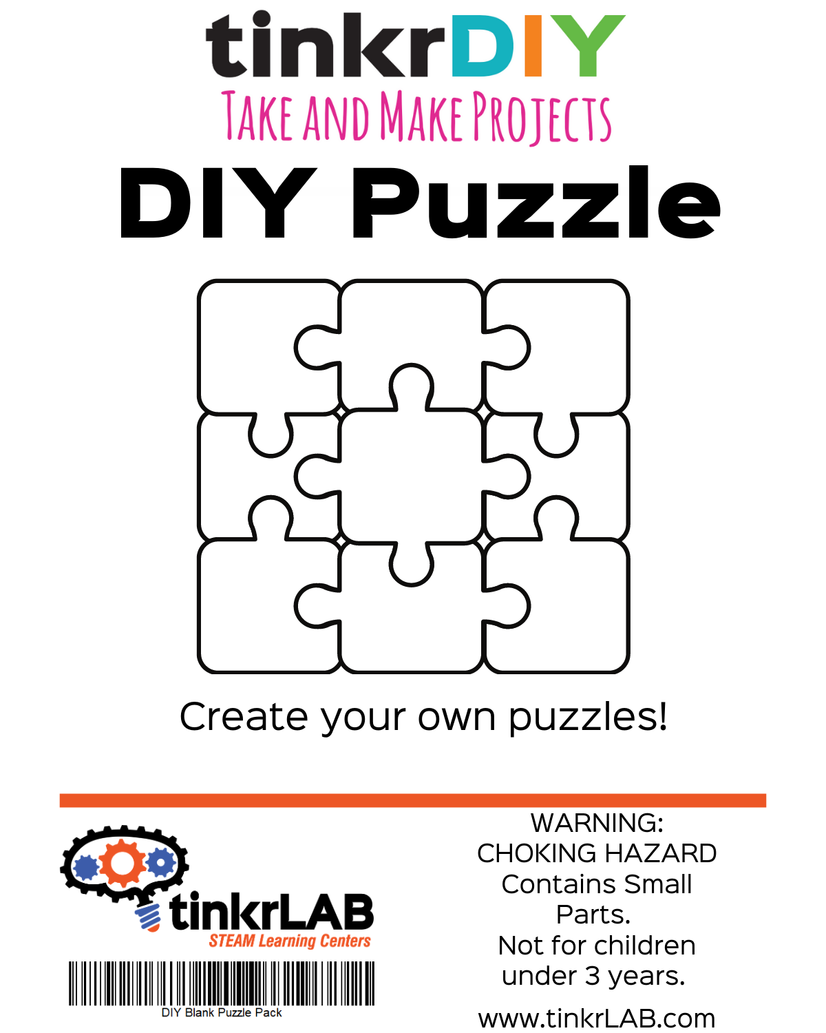 DIY Puzzle - tinkrLAB