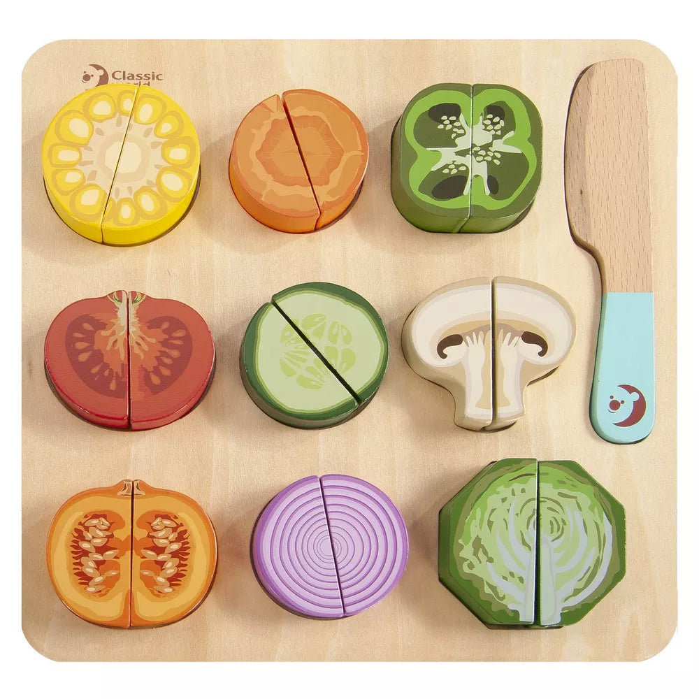 Classic World Cutting Vegetables Puzzle - tinkrLAB
