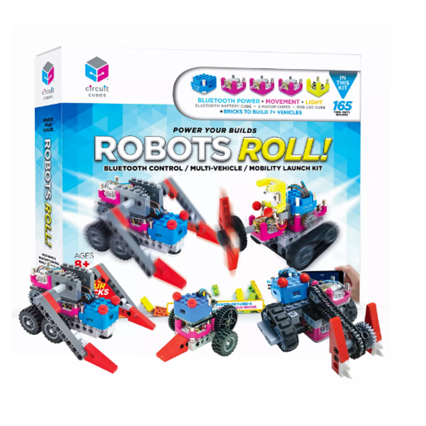 Circuit Cubes: Robots Roll! - tinkrLAB
