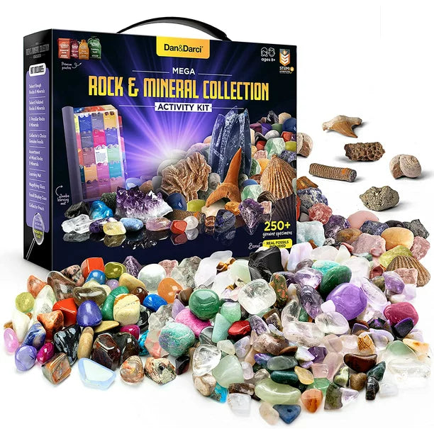 MEGA Rock, Fossil and Mineral Activity Kit - tinkrLAB