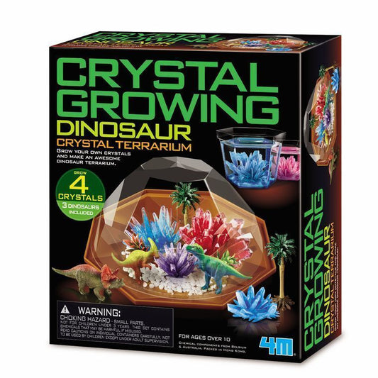 Crystal Growing Dinosaur Terrarium - tinkrLAB