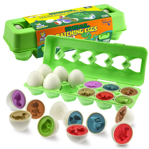 Play Brainy: Dinosaur Matching Eggs - tinkrLAB