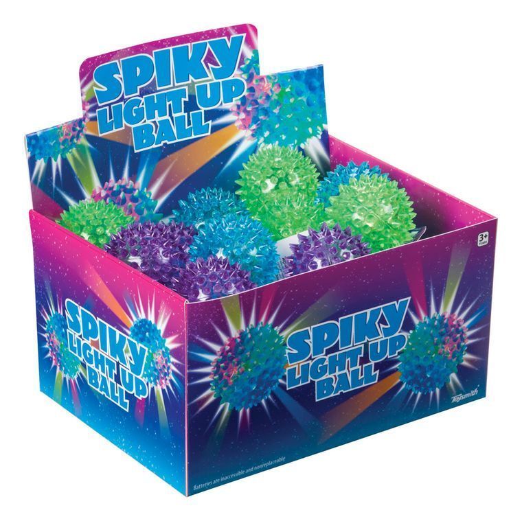 Spiky Light Up Ball - tinkrLAB