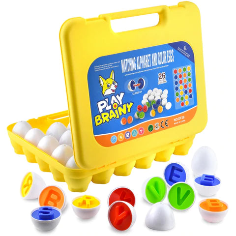 Play Brainy: ABC Matching Eggs - tinkrLAB