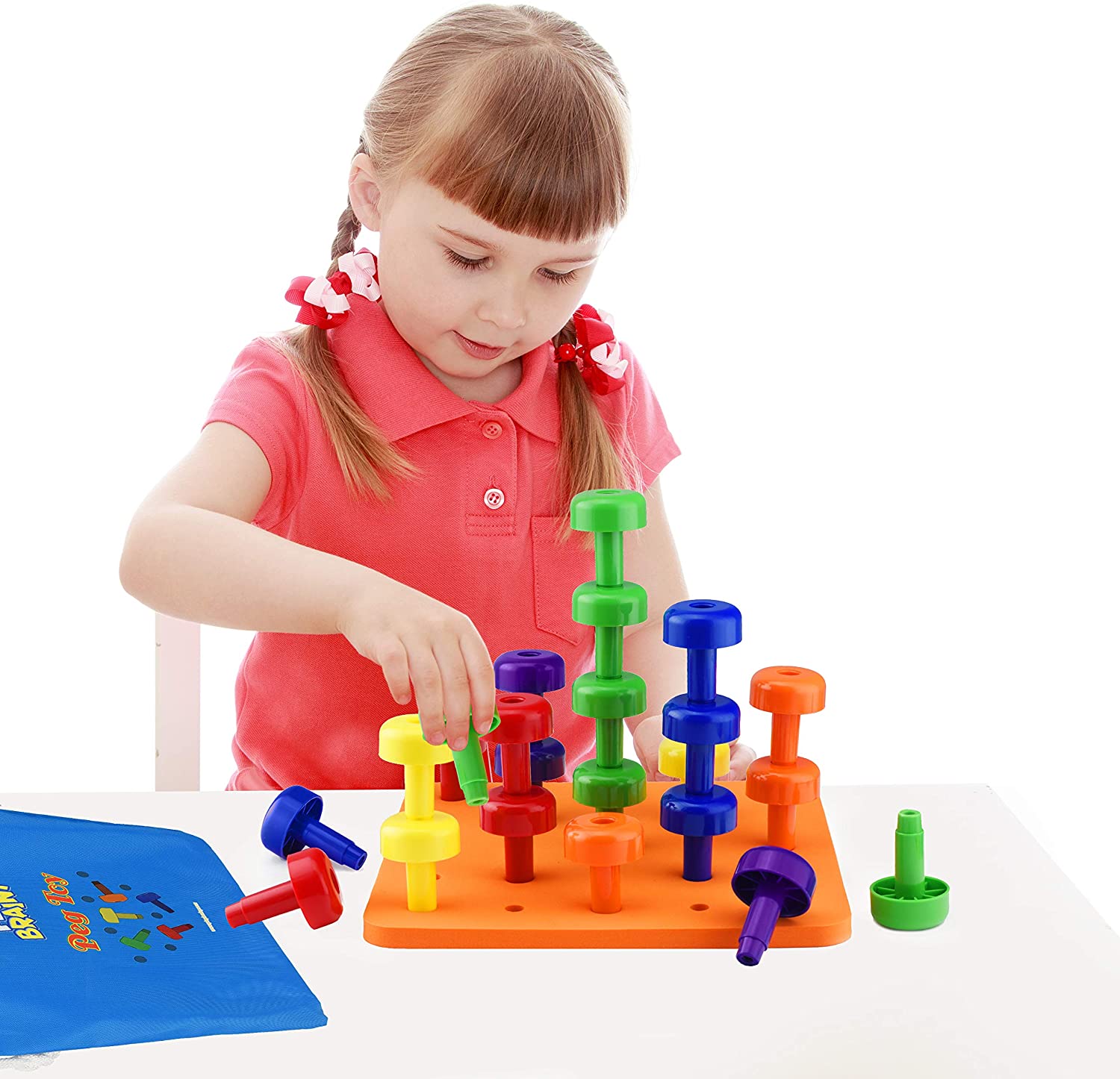 Play Brainy: Peg Toy Set - tinkrLAB