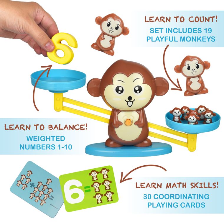 Monkey Balance toy - tinkrLAB