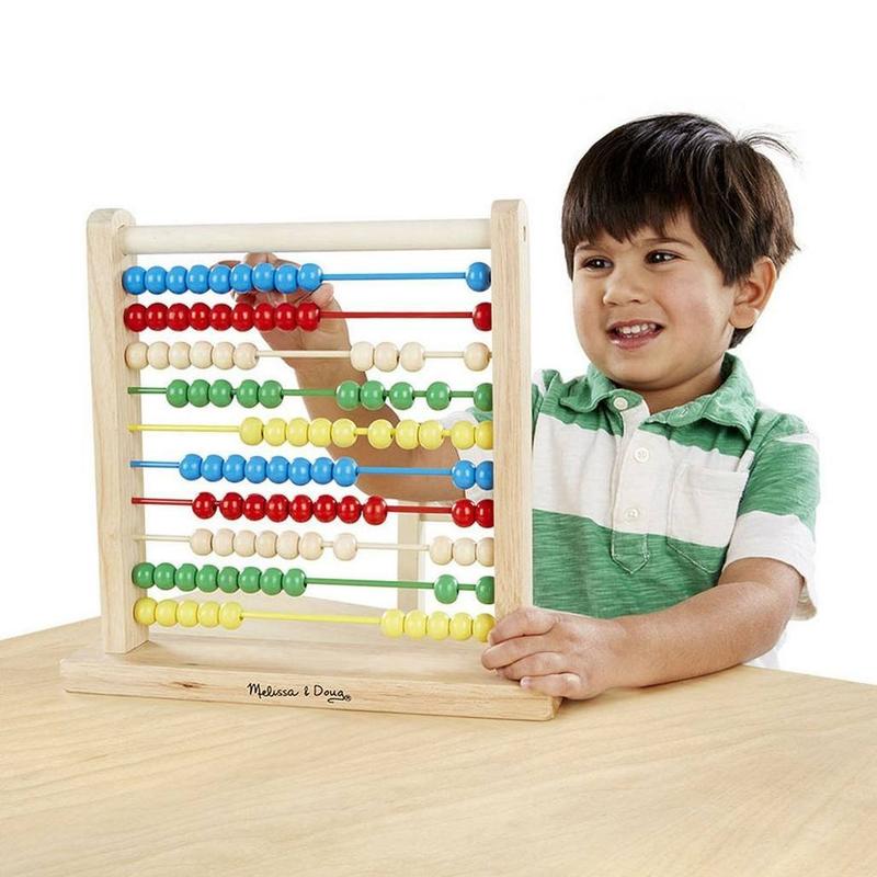 Wooden Abacus - Melissa and Doug - tinkrLAB